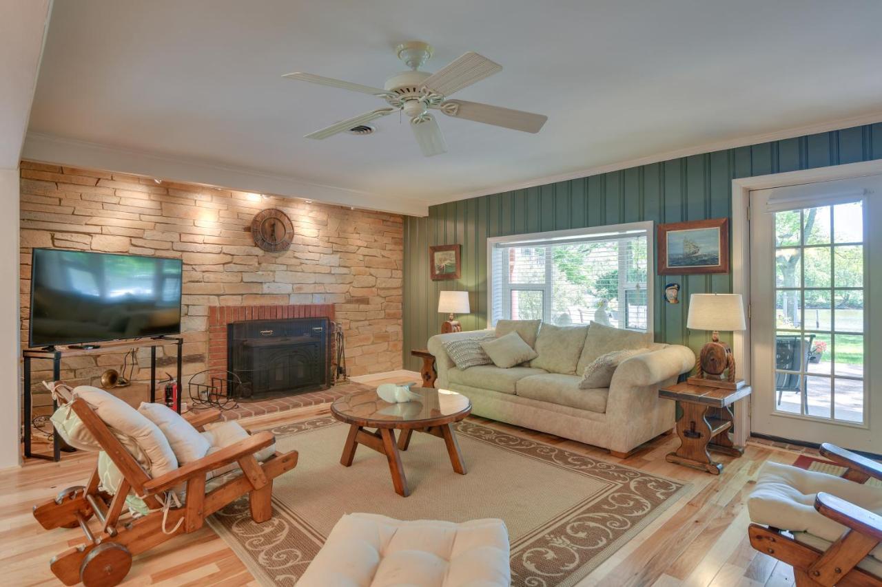 Waterfront Annapolis Home Fire Pit And Fishing Pier Luaran gambar