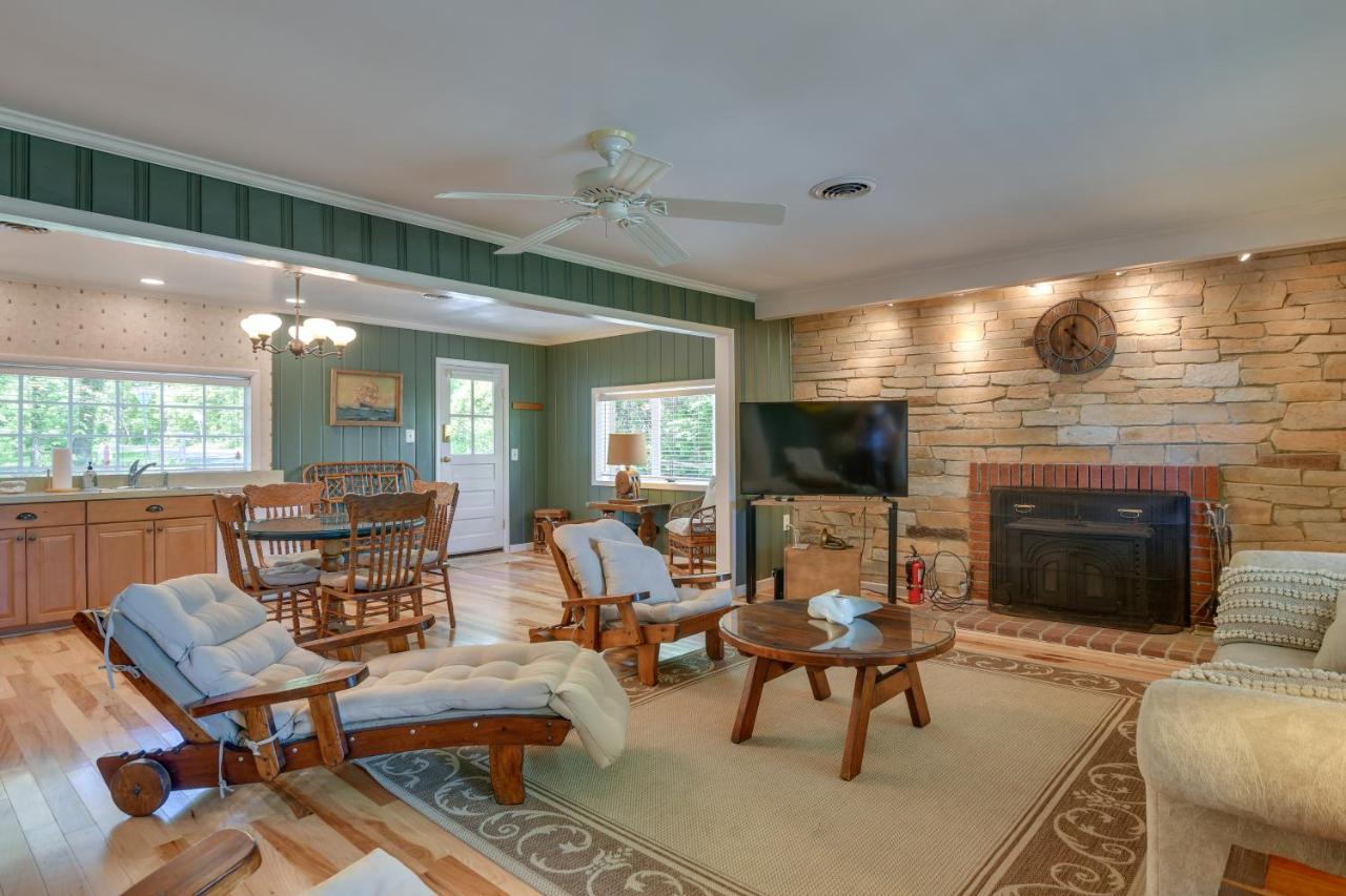 Waterfront Annapolis Home Fire Pit And Fishing Pier Luaran gambar